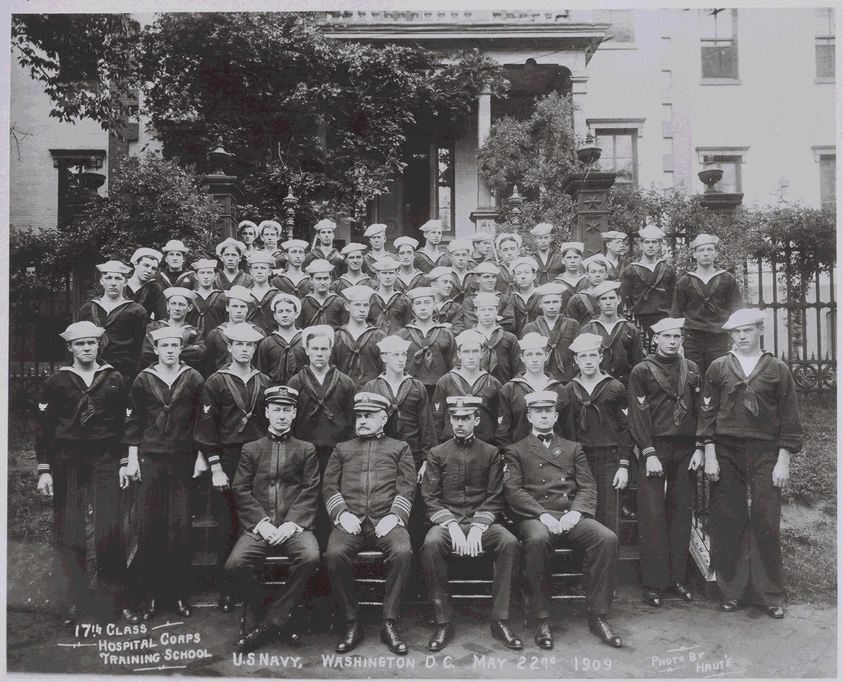 Hospital Corps Training School - 17th Class Graduation Photo