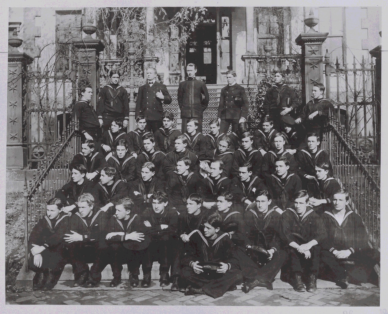 Hospital Corp Training School - undated graduation photograph