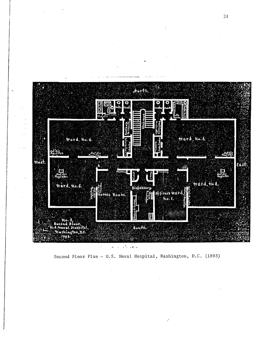 U.S. NAVAL HOSPITAL, WASHINGTON, D.C. by E. Caylor Bowen