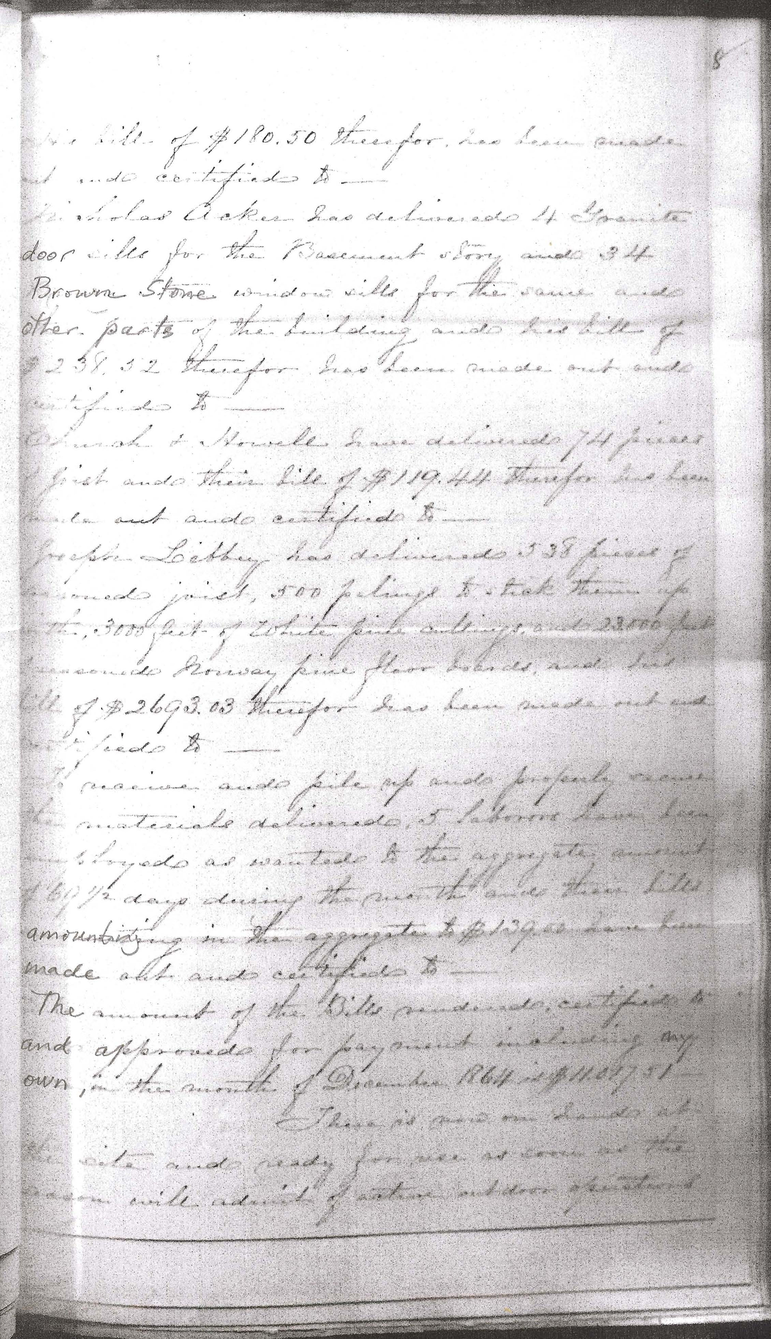 Monthly Report of the Superintendent of Construction, January 2, 1865, Page 3 of 4