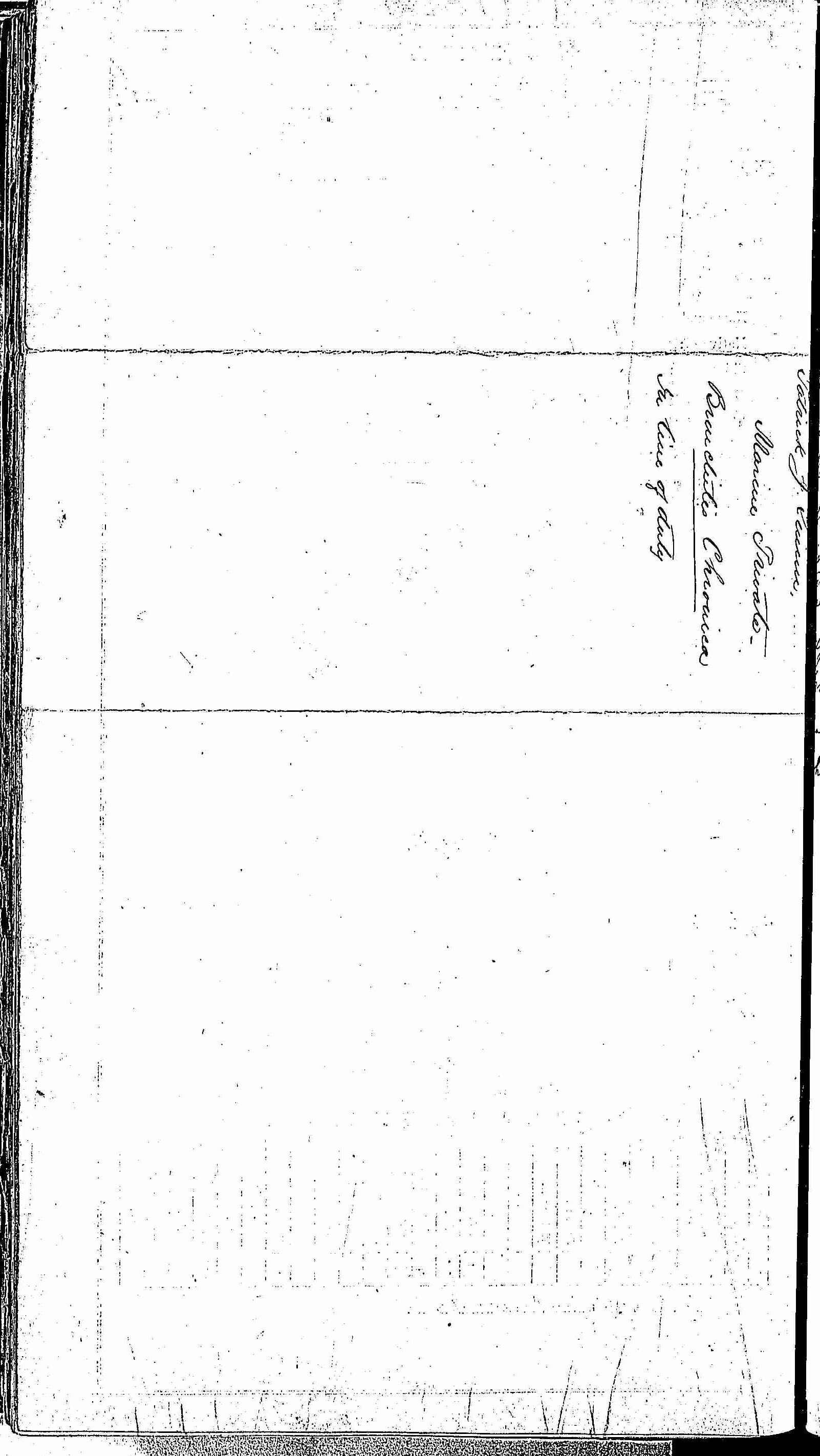 Entry for Patrick J. Quinn (page 2 of 2) in the log Hospital Tickets and Case Papers - Naval Hospital - Washington, D.C. - 1866-68