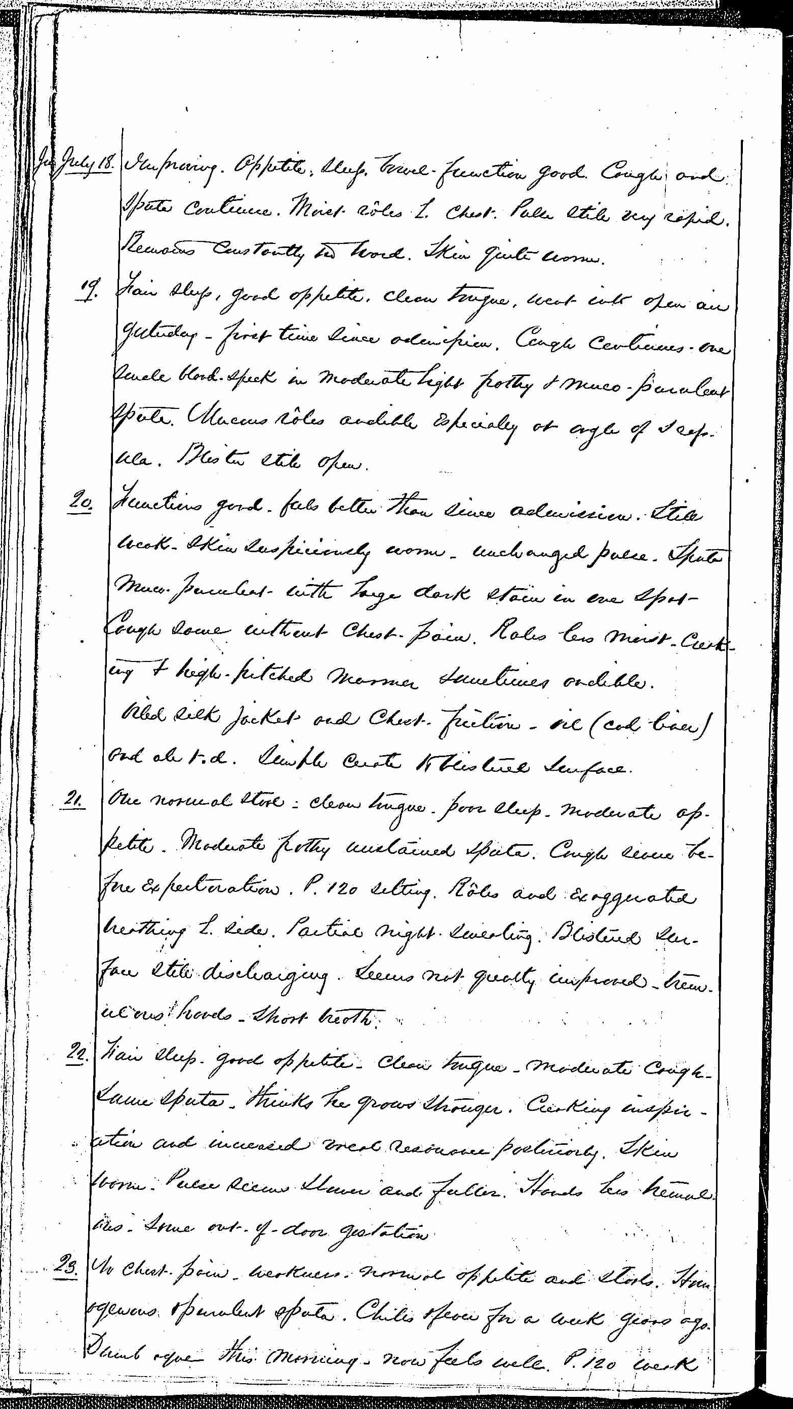 Entry for Bernard Drury (page 4 of 31) in the log Hospital Tickets and Case Papers - Naval Hospital - Washington, D.C. - 1868-69