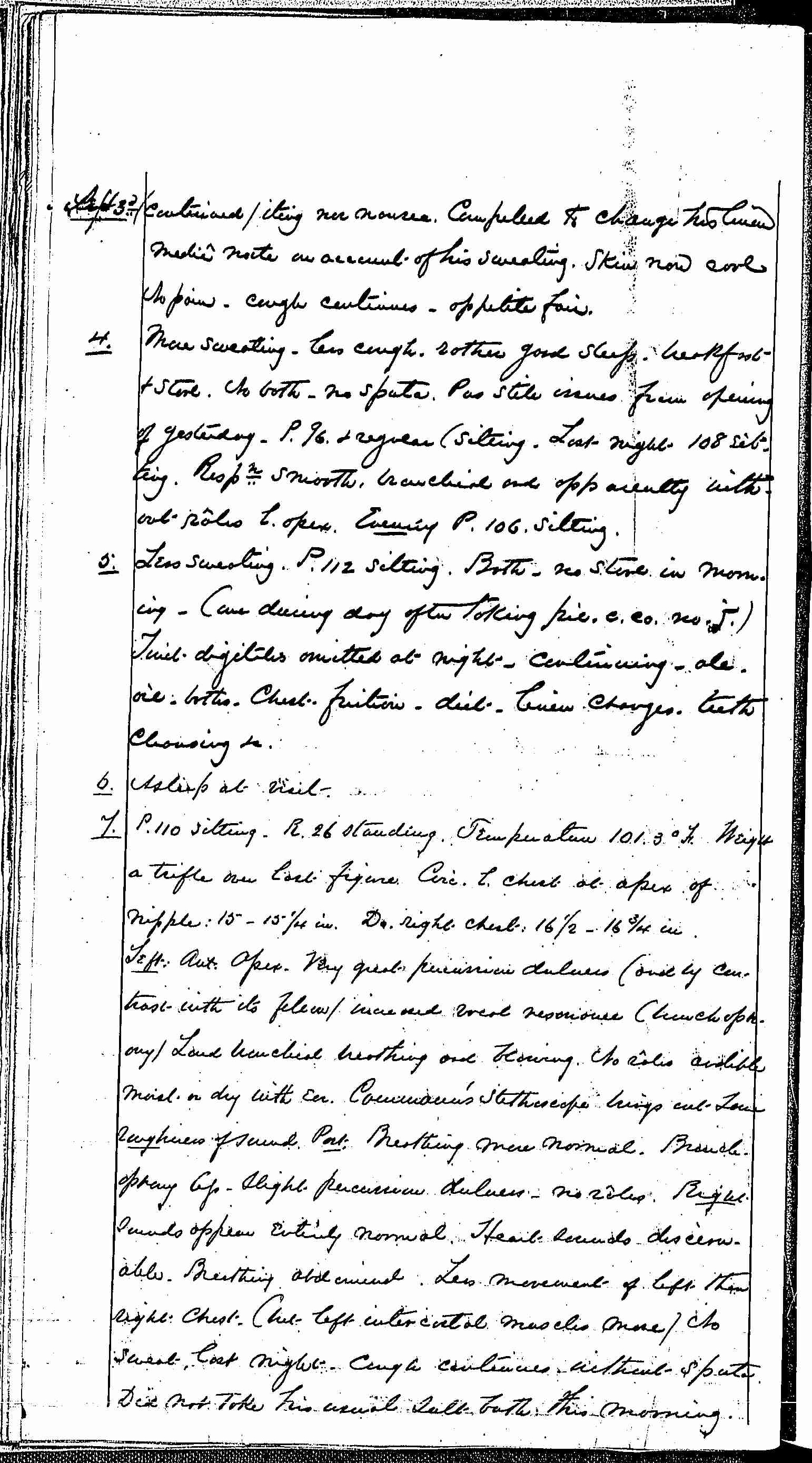 Entry for Bernard Drury (page 10 of 31) in the log Hospital Tickets and Case Papers - Naval Hospital - Washington, D.C. - 1868-69