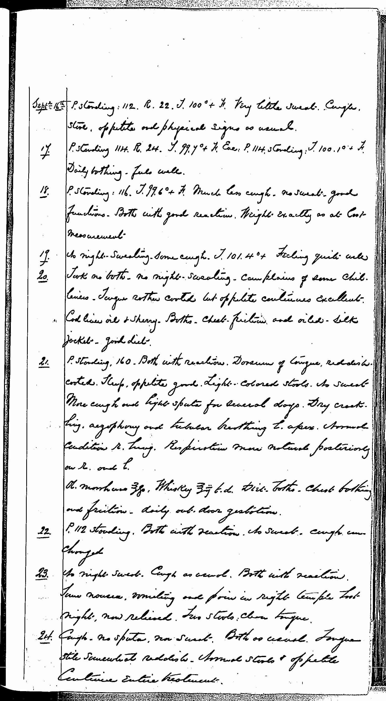 Entry for Bernard Drury (page 13 of 31) in the log Hospital Tickets and Case Papers - Naval Hospital - Washington, D.C. - 1868-69