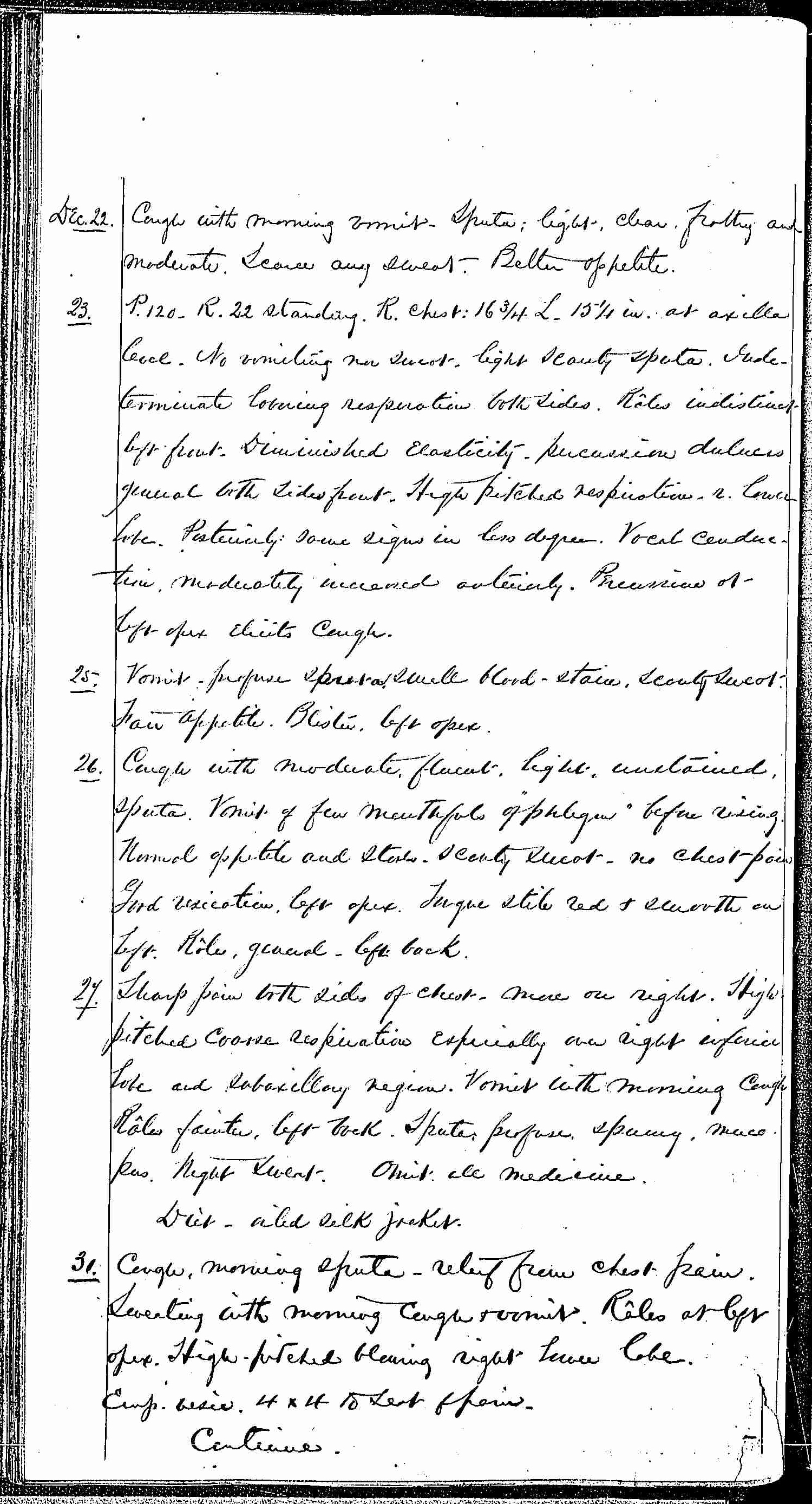 Entry for Hugh Riley (page 20 of 31) in the log Hospital Tickets and Case Papers - Naval Hospital - Washington, D.C. - 1868-69