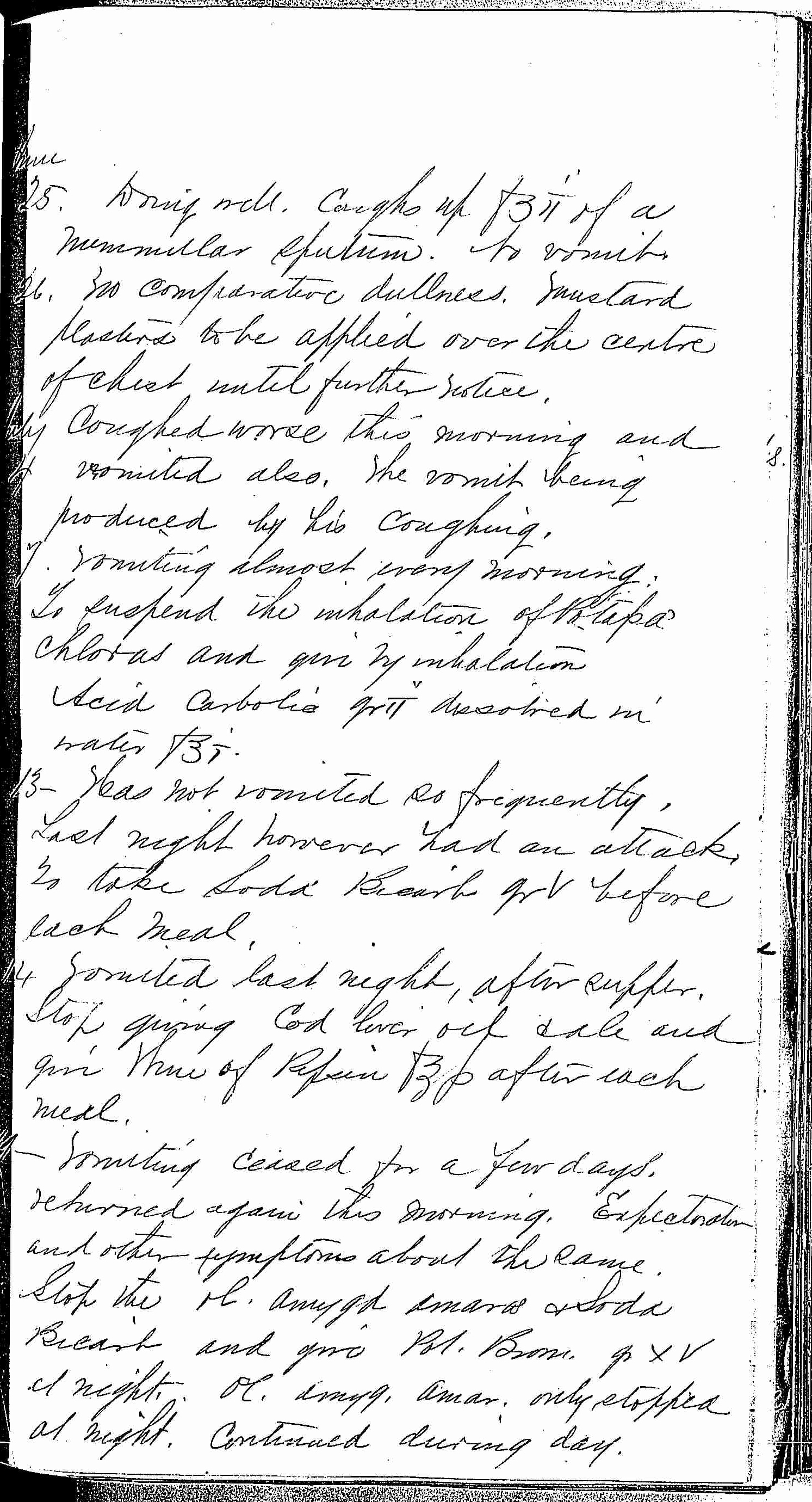 Entry for Hugh Riley (page 29 of 31) in the log Hospital Tickets and Case Papers - Naval Hospital - Washington, D.C. - 1868-69