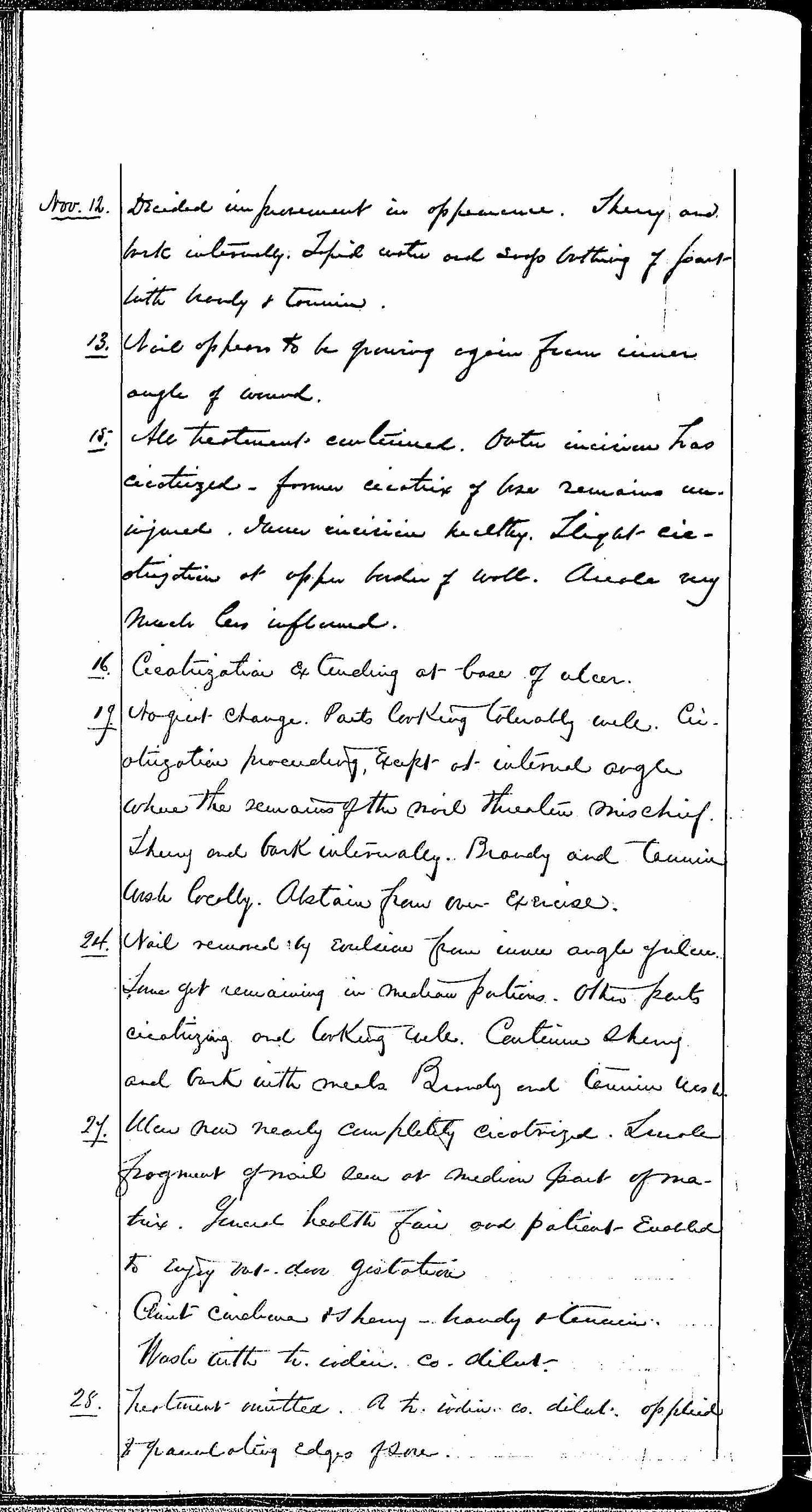 Entry for Robert S. Anderson (page 6 of 15) in the log Hospital Tickets and Case Papers - Naval Hospital - Washington, D.C. - 1868-69