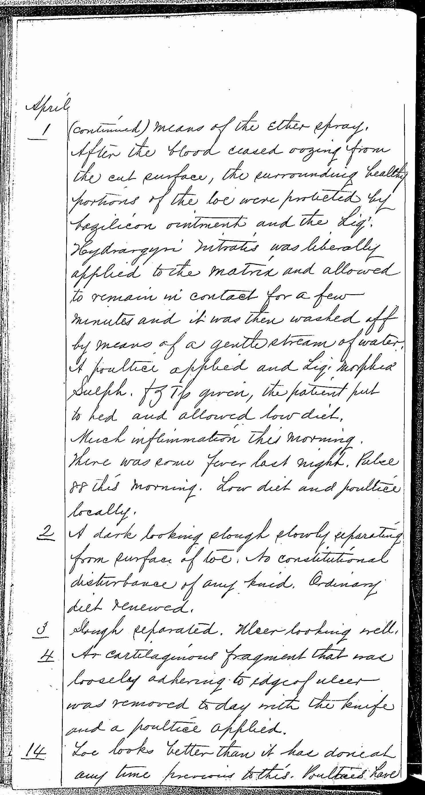 Entry for Robert S. Anderson (page 12 of 15) in the log Hospital Tickets and Case Papers - Naval Hospital - Washington, D.C. - 1868-69