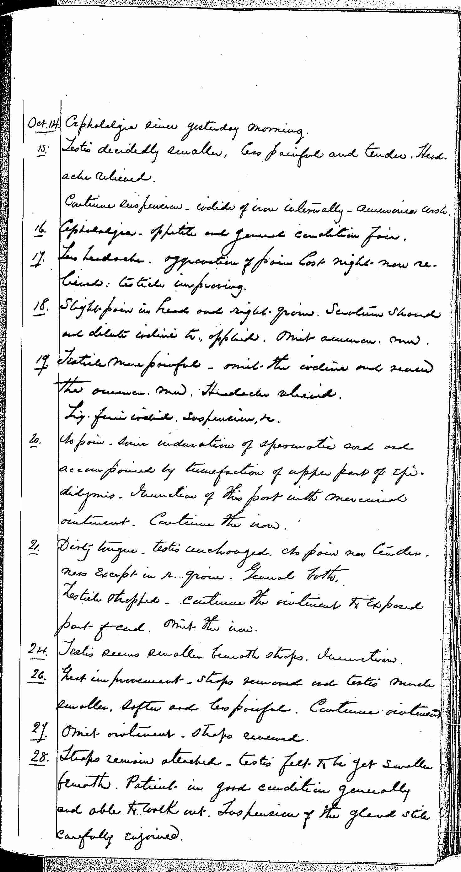 Entry for Robert Mellor (first admission page 3 of 9) in the log Hospital Tickets and Case Papers - Naval Hospital - Washington, D.C. - 1868-69