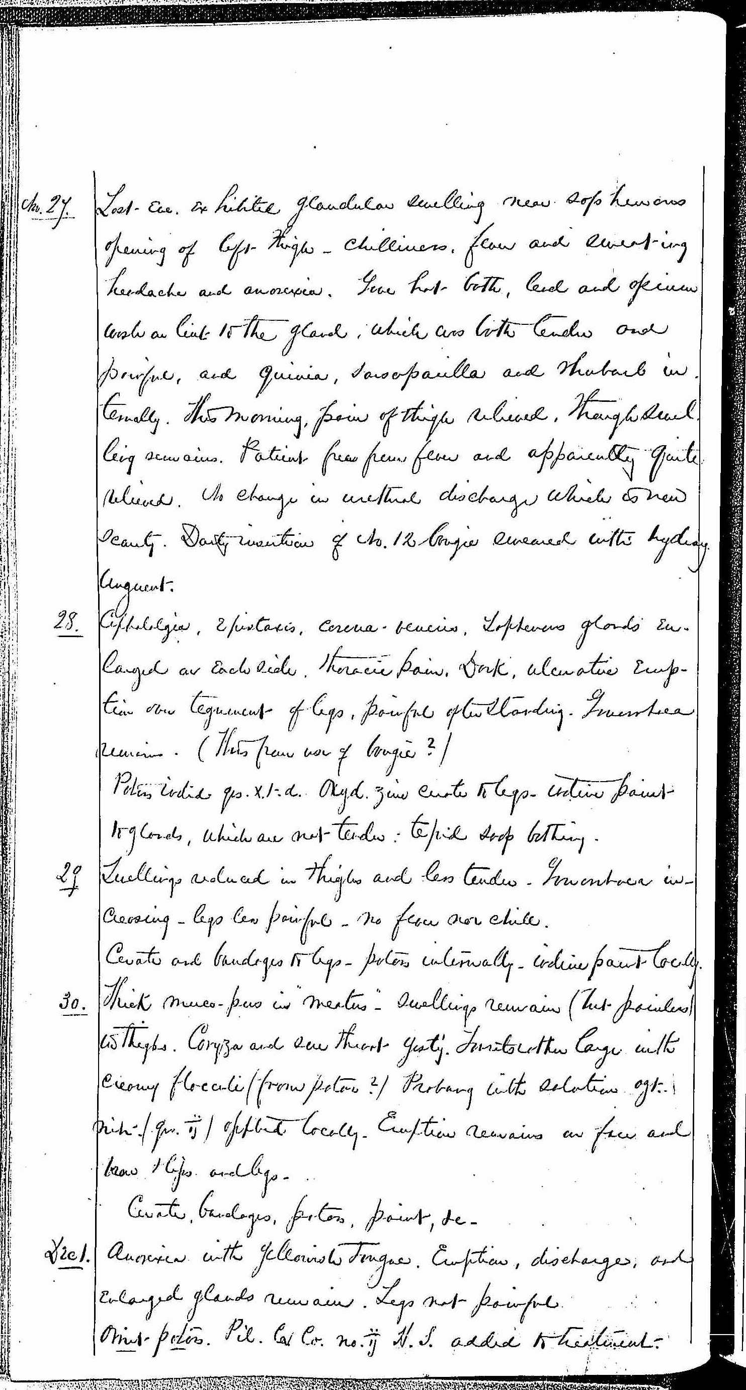 Entry for Robert Mellor (first admission page 6 of 9) in the log Hospital Tickets and Case Papers - Naval Hospital - Washington, D.C. - 1868-69