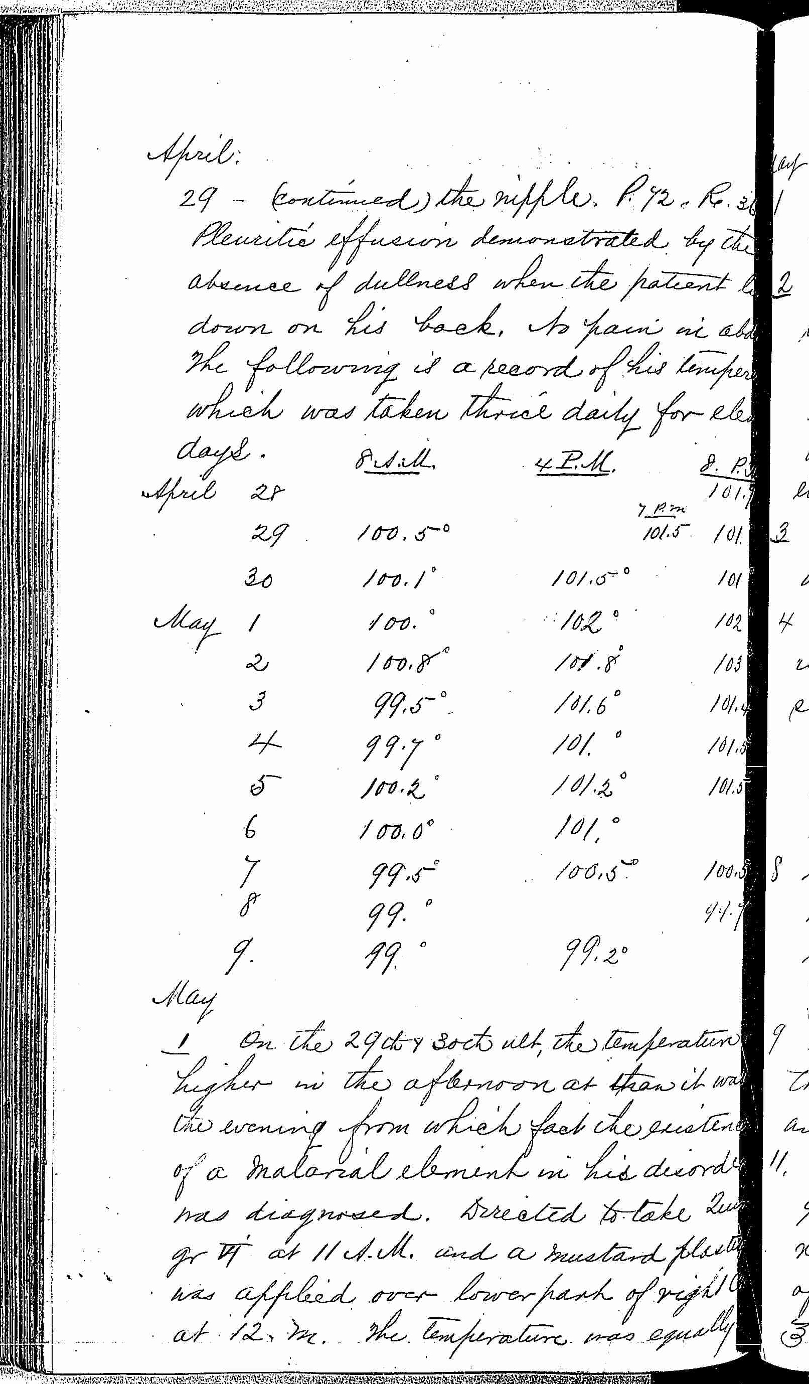 Entry for James W. Quinn (page 2 of 7) in the log Hospital Tickets and Case Papers - Naval Hospital - Washington, D.C. - 1868-69