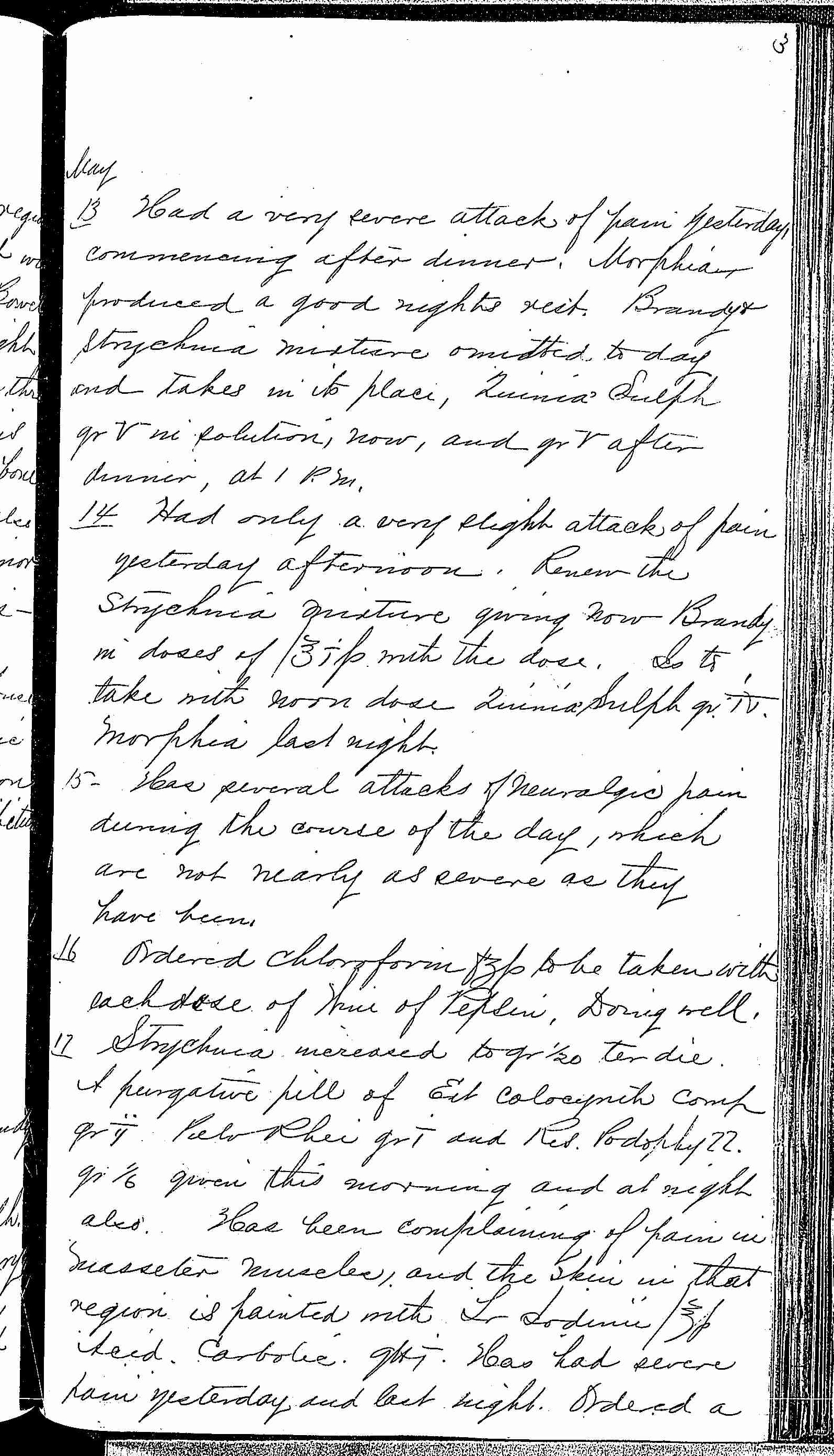 Entry for Edward Williams (page 3 of 6) in the log Hospital Tickets and Case Papers - Naval Hospital - Washington, D.C. - 1868-69