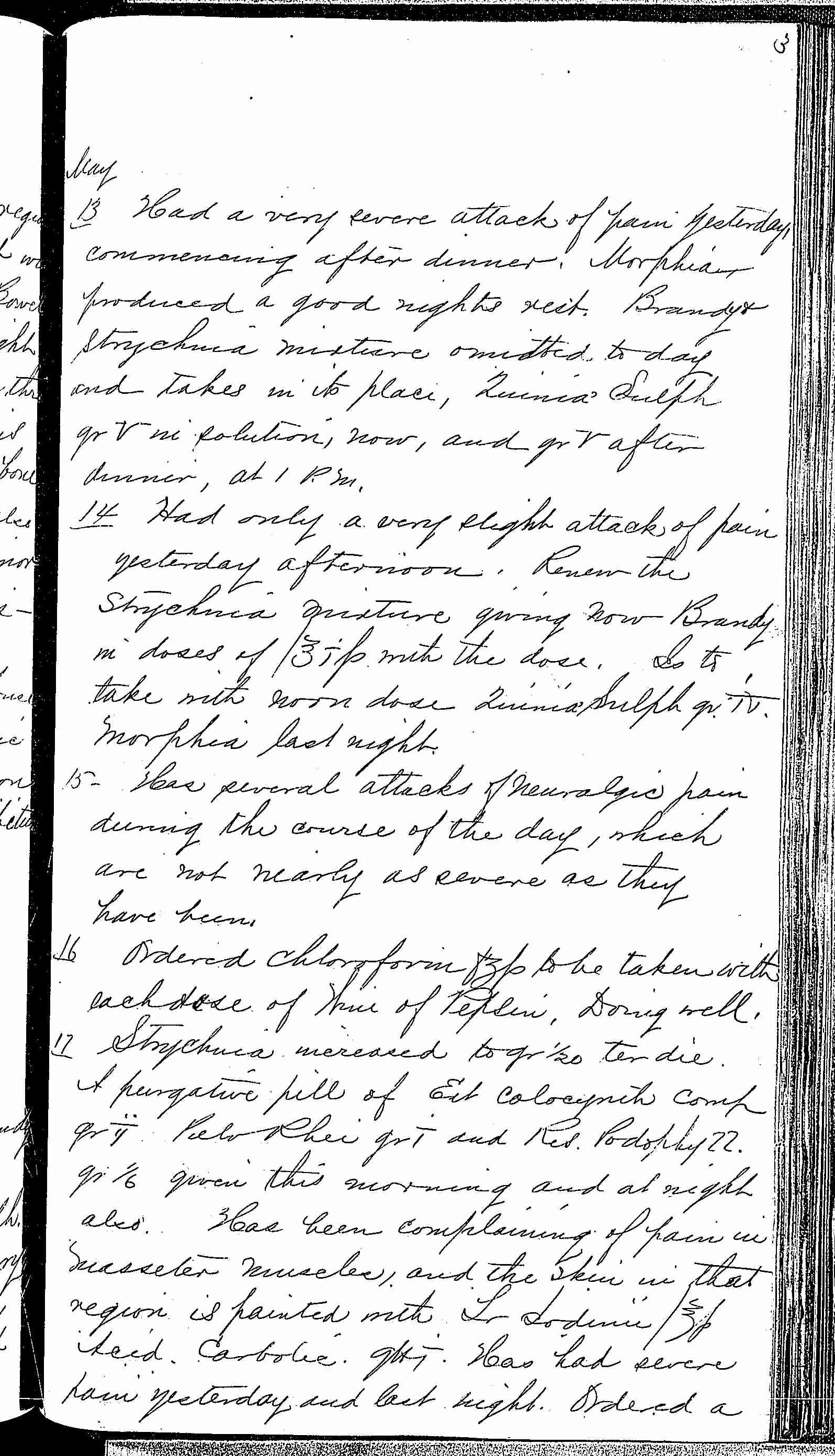 Entry for Edward Williams (page 3 of 6) in the log Hospital Tickets and Case Papers - Naval Hospital - Washington, D.C. - 1868-69