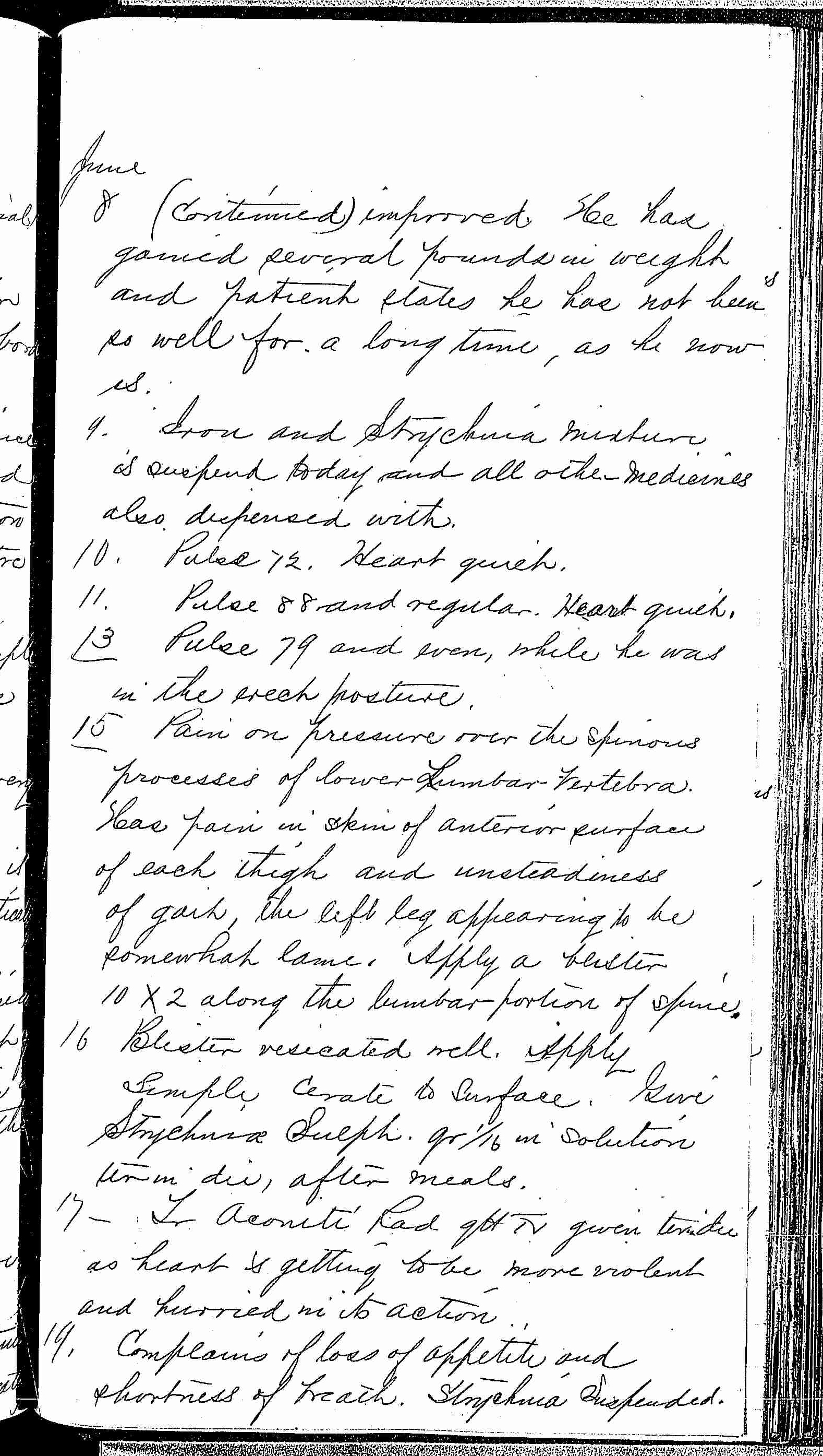 Entry for John G. Stewart (page 5 of 6) in the log Hospital Tickets and Case Papers - Naval Hospital - Washington, D.C. - 1868-69