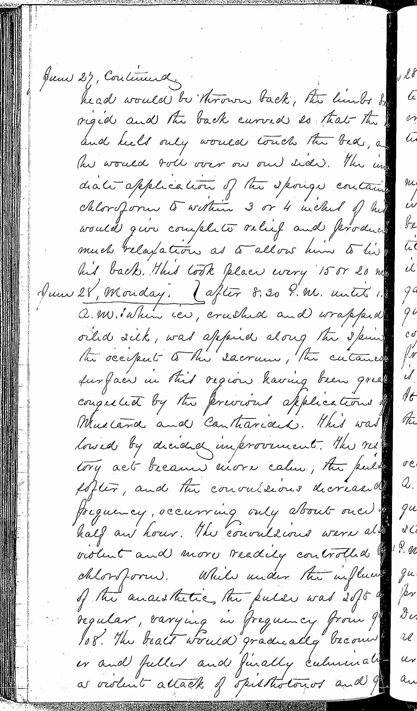 Entry for William H. Brown (page 4 of 9) in the log Hospital Tickets and Case Papers - Naval Hospital - Washington, D.C. - 1868-69