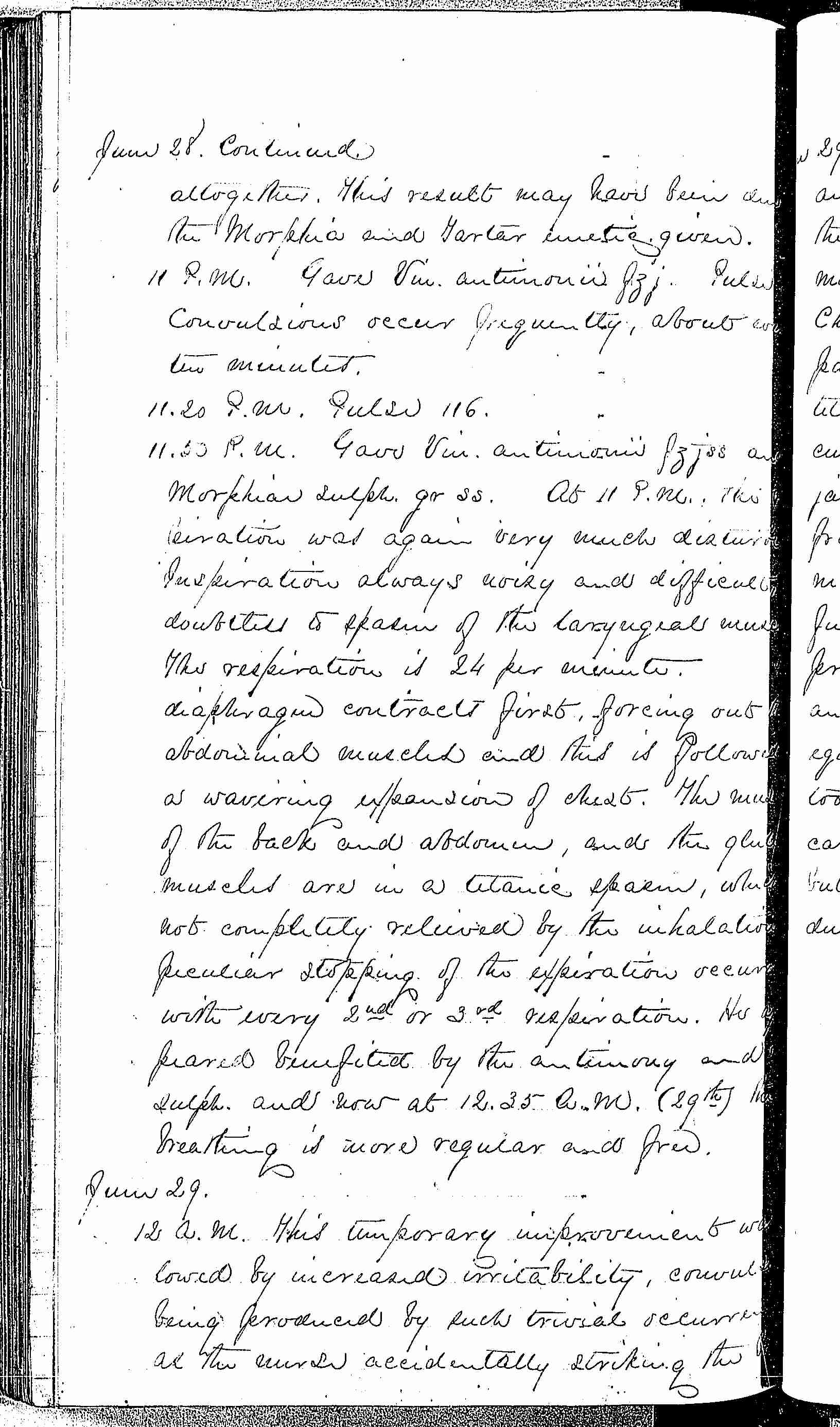 Entry for William H. Brown (page 8 of 9) in the log Hospital Tickets and Case Papers - Naval Hospital - Washington, D.C. - 1868-69