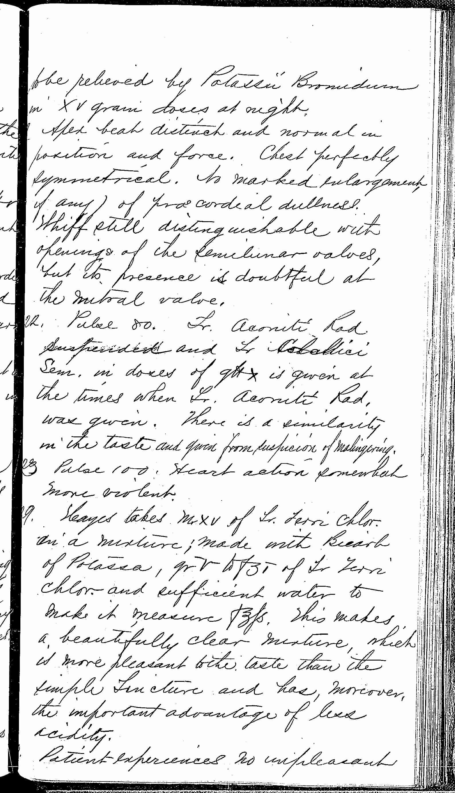 Entry for Peter W. Hayes (page 3 of 4) in the log Hospital Tickets and Case Papers - Naval Hospital - Washington, D.C. - 1868-69