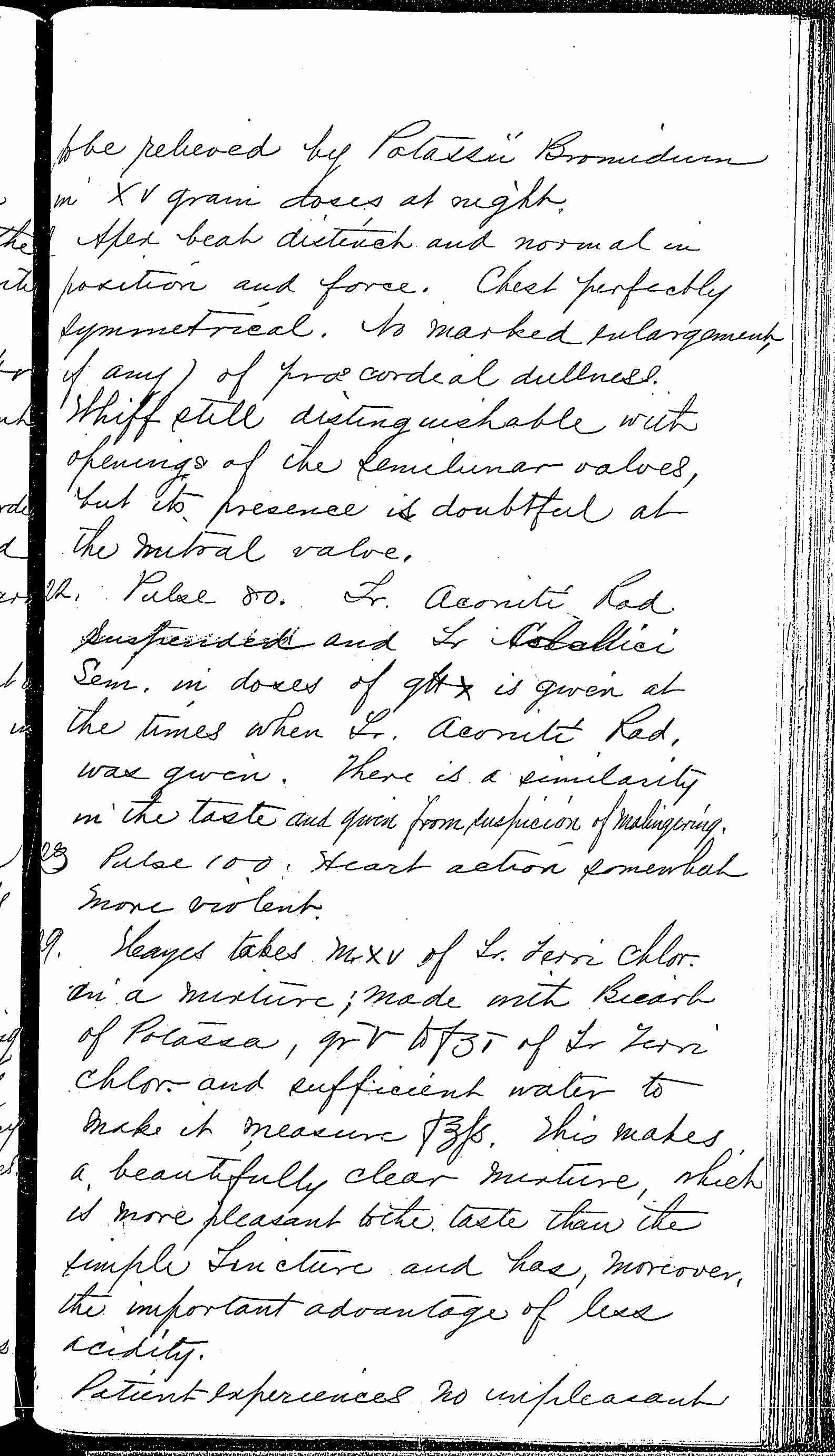 Entry for Peter W. Hayes (page 3 of 4) in the log Hospital Tickets and Case Papers - Naval Hospital - Washington, D.C. - 1868-69