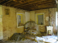 Ground Floor (Basement) - Southwest Corner - July 27, 2010