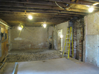 Ground Floor (Basement) - Northwest Corner - July 27, 2010