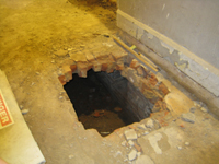 Ground Floor (Basement) - Under Floor Ventilation Duct - July 27, 2010