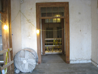 Second Floor - Looking West Toward West Stair Cut Out - September 8, 2010