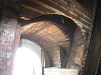 Third Floor - Detail of Exit in West Room - September 8, 2010