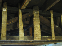 Third Floor - Detail Above North Stairwell - September 8, 2010