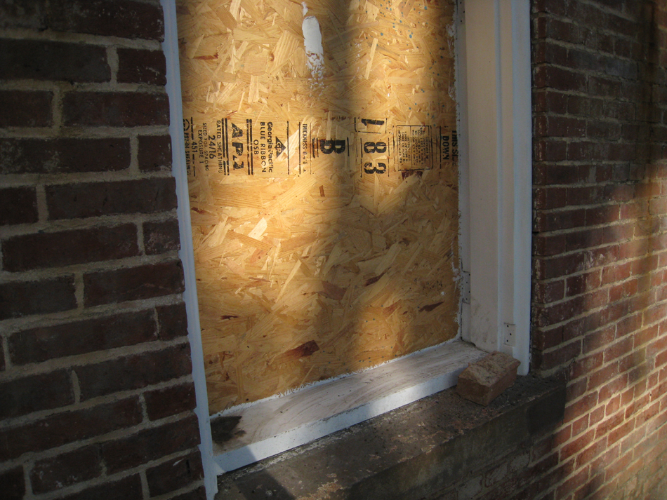 Elevation - East Ground Floor Window Frame Detail