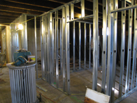 Third Floor - East Room Framing In