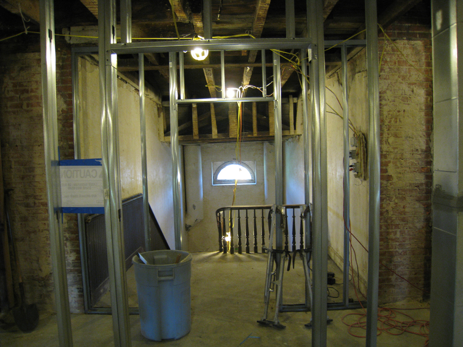 Third Floor - Looking North to Stairwell Across Corridor