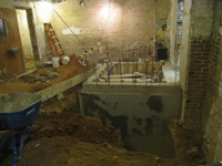Ground Floor (Basement) - Elevator base - September 22, 2010