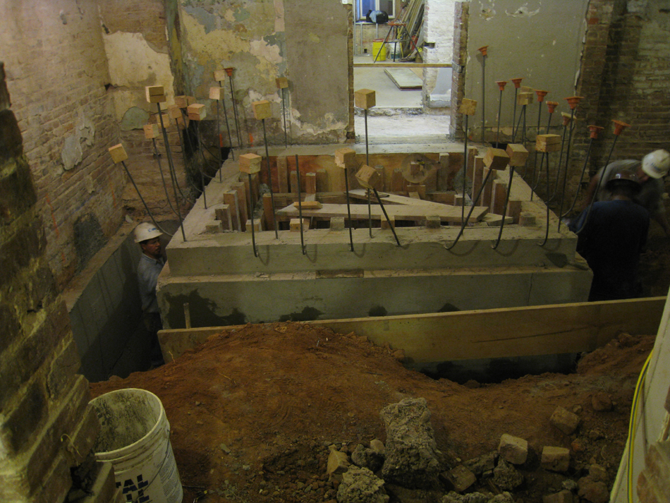Ground Floor--Elevator base