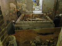 Ground Floor (Basement) - Elevator base - September 22, 2010