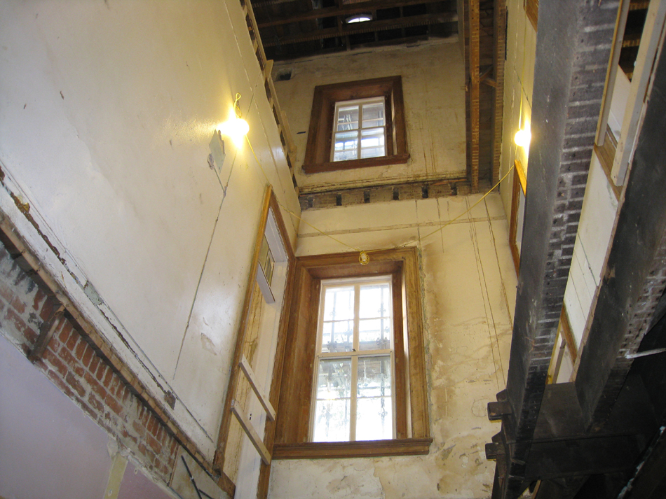 Ground Floor--Stair case looking up