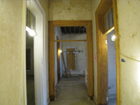 Second Floor--Corridor looking east - October 11, 2010