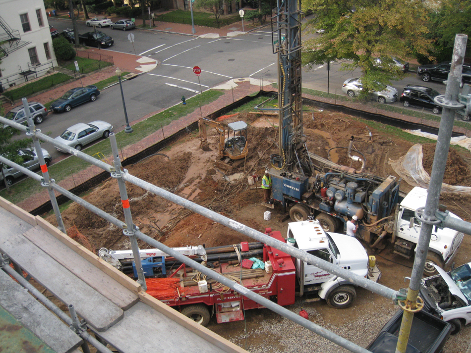 Geothermal/HVAC--South west corner