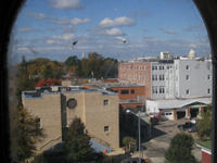 Third Floor--View out west side window - October 29, 2010