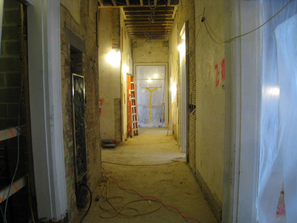 Second Floor--View east in corridor