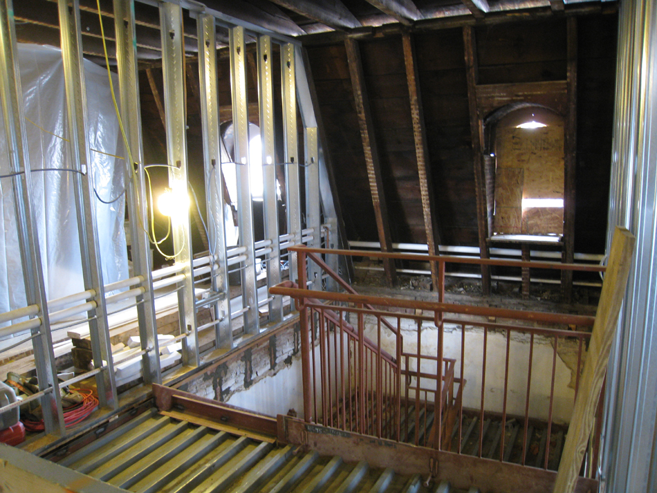 Third Floor--Top of west stairwell