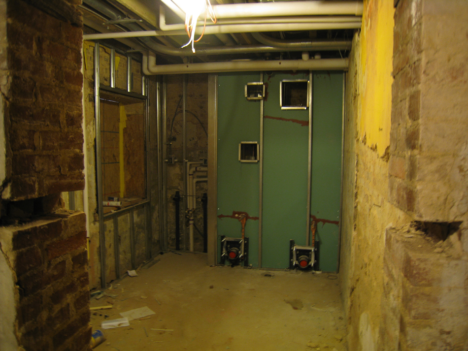 Ground Floor--Bathroom just east of north door - December 28, 2010