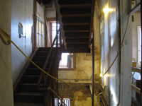 First Floor--East stair - December 28, 2010