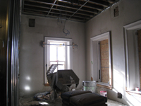 Second Floor--South west corner - December 28, 2010