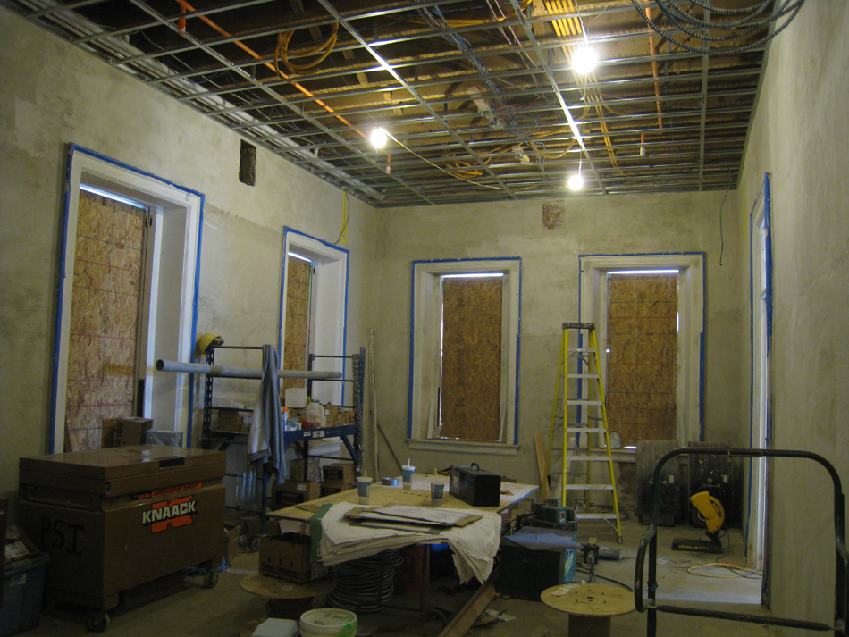 First Floor--North east corner - December 28, 2010