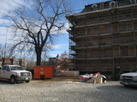 Grounds--Looking north east towards north west corner - December 28, 2010