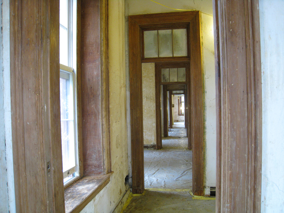 Renovation of the south corridor