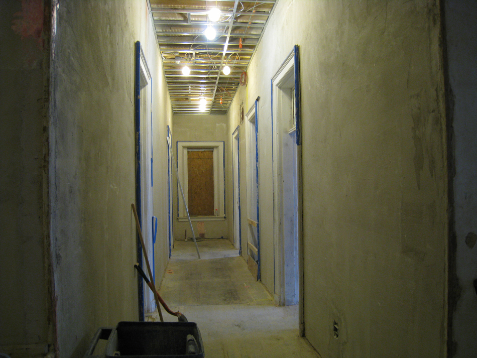 First Floor--Looking east from central corridor - January 7, 2011