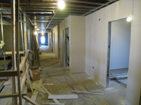 Third Floor--From east end of corridor looking west - January 7, 2011