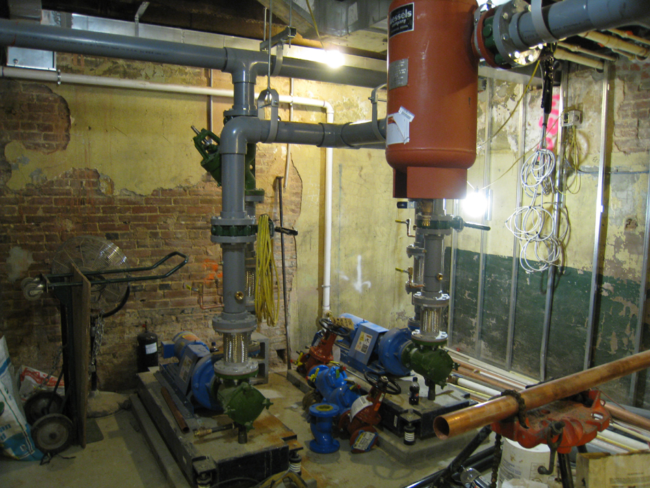 Ground Floor--Mechanical room - January 20, 2011