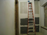 First Floor--West bathroom - January 20, 2011